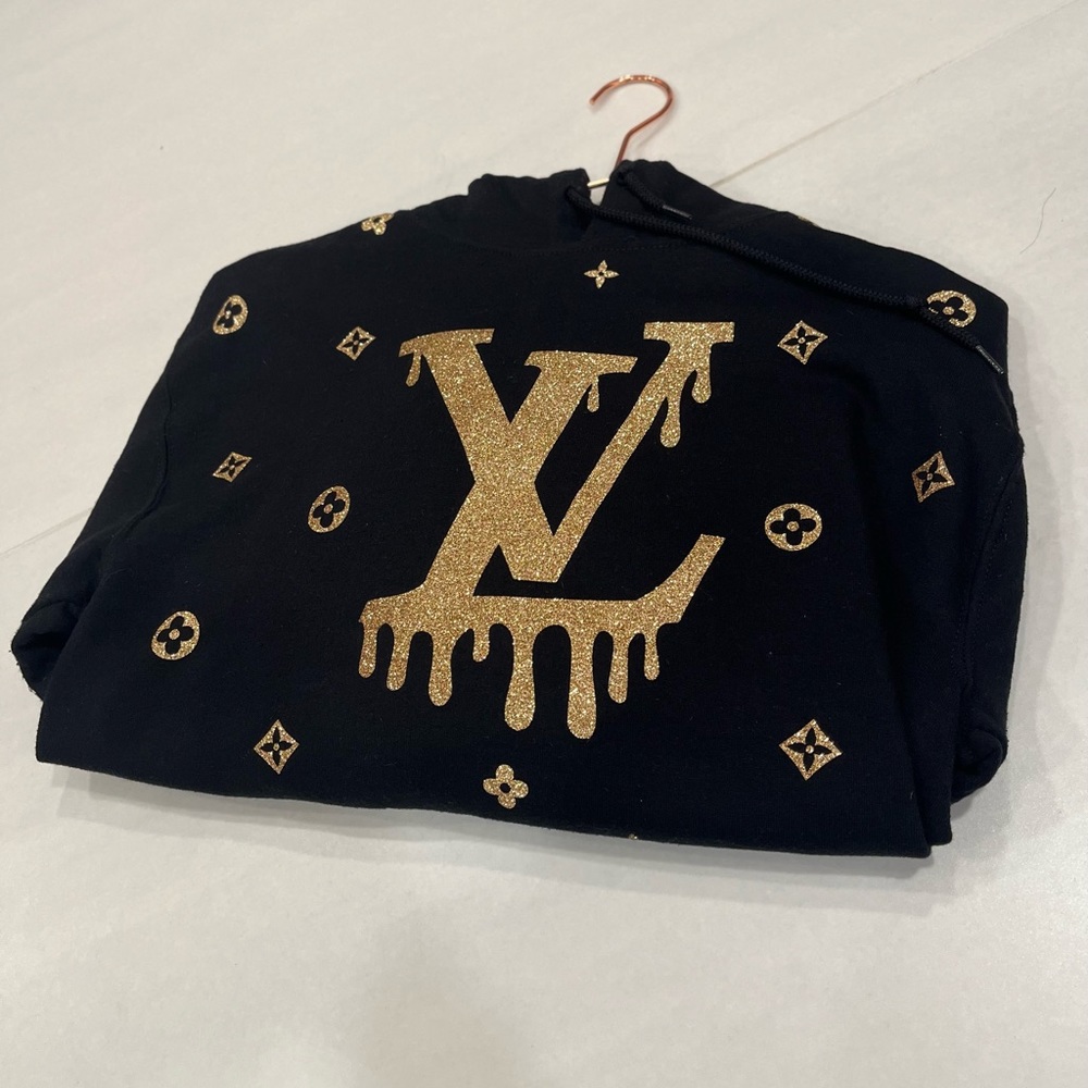 **not real** LV hoodie